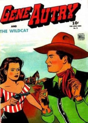 Four Color Comics 75 - Gene Autry and the Wildcat