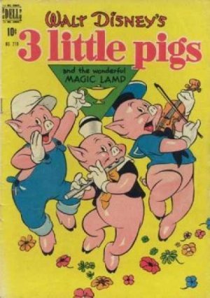 Four Color Comics 218 - The Three Little Pigs and the Wonderful Magic Lamp (Disney)