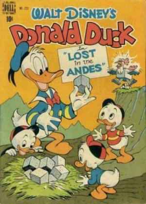 Four Color Comics 223 - Famous Square Eggs story, Donald Duck Lost in the Andes