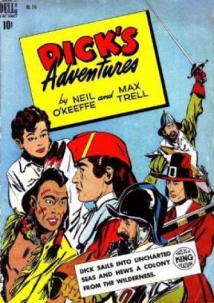 Four Color Comics 245 - Dick s Adventures in Dreamland, Apparently last title to include strip reprints