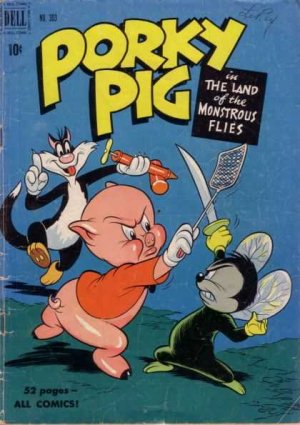 Four Color Comics 303 - Porky Pig in the Land of the Monstrous Flies