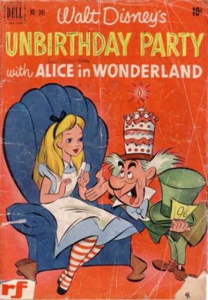 Four Color Comics 341 - Unbirthday Party with Alice in Wonderland (Disney)