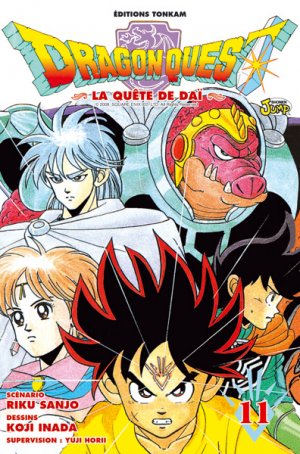 couverture, jaquette Dragon Quest - The adventure of Dai 11 Réédition (tonkam) Manga