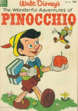 Four Color Comics 545 - The Wonderful Adventures of Pinocchio (Disney)