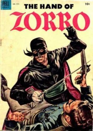 Four Color Comics 574 - The Hand of Zorro