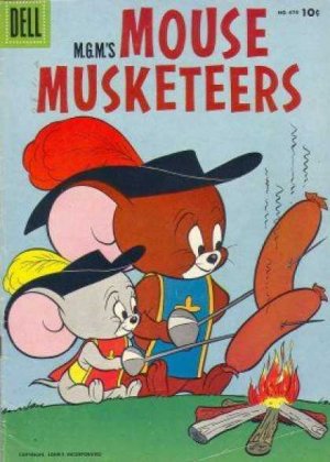 Four Color Comics 670 - Mouse Musketeers, Formerly The Two Mouseketeers