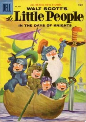 Four Color Comics 809 - The Little People in the Days of Knights (Walt Scott)