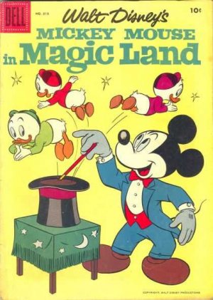 Four Color Comics 819 - Mickey Mouse in Magic Land