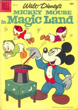 Four Color Comics 819 - Mickey Mouse in Magic Land