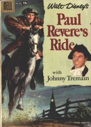 Four Color Comics 822 - Paul Revere s Ride with Johnny Tremaine (Disney)