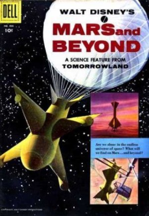 Four Color Comics 866 - Mars and Beyond (Disney)