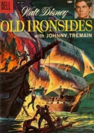 Four Color Comics 874 - Old Ironsides with Johnny Tremaine (Disney)