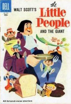 Four Color Comics 908 - The Little People and the Giant (Walt Scott)
