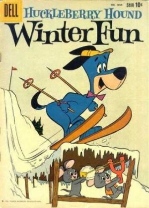 Four Color Comics 1054 - Huckleberry Hound Winter Fun