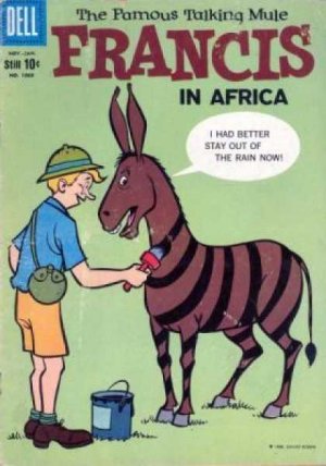 Four Color Comics 1068 - Francis the Talking Mule in Africa