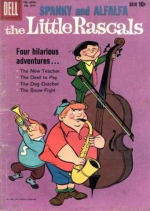 Four Color Comics 1079 - Spanky and Alfalfa, The Little Rascals