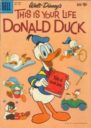 Four Color Comics 1109 - Origin of Donald Duck, This Is Your Life, Donald Duck (Disney)