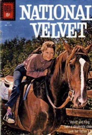 Four Color Comics 1195 - May July 1961 Title  National Velvet No. 1195, National Velvet