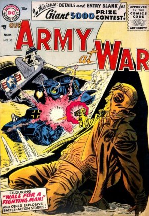 Our Army at War 52 - Wall for a Fighting Man !
