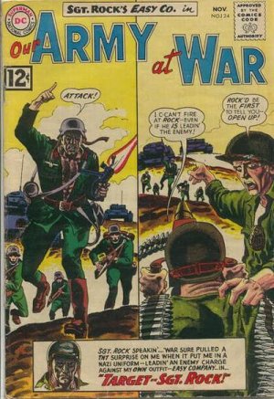 Our Army at War 124 - Target - - Sgt. Rock!