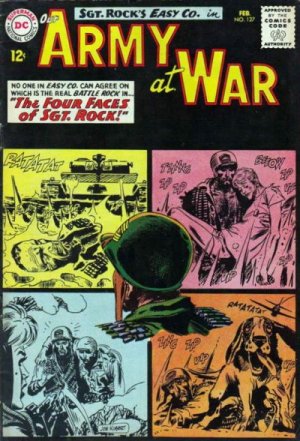 Our Army at War 127 - 4 Faces Of Sgt. Rock