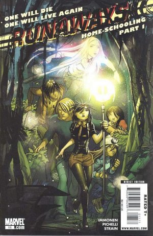 couverture, jaquette Les Fugitifs 11  - Homeschooling: Part 1Issues V3 (2008 - 2009) (Marvel) Comics