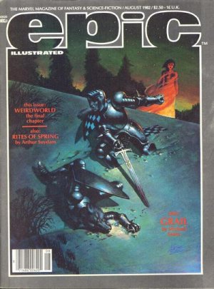 Epic # 13 Magazines (1980 - 1986)