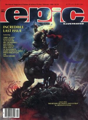 Epic # 34 Magazines (1980 - 1986)