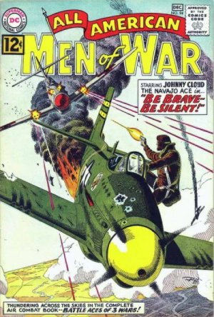 All-American Men of War 94 - Be Brave - - Be Silent!