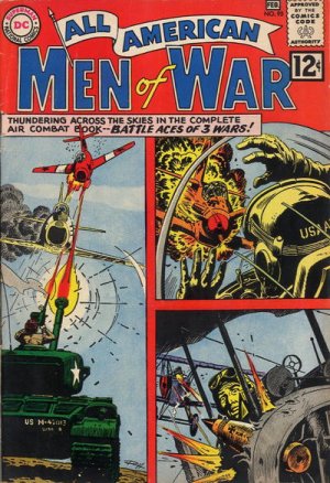 All-American Men of War 95 - Second Sight For A Pilot