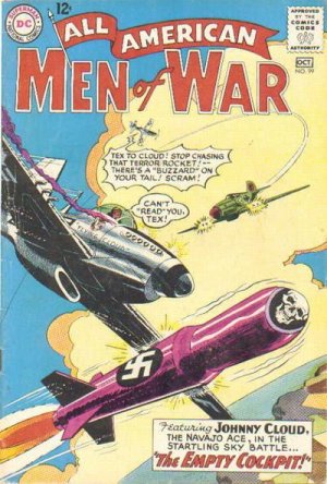 All-American Men of War 99 - The Empty Cockpit! The Surprise Sky-Battle Tale Of The War!