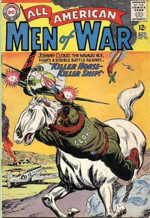 All-American Men of War 105 - Killer Horse - - Killer Ship!