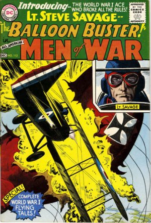 All-American Men of War 112 - Introducing - - Lt. Steve Savage - - The Balloon Buster