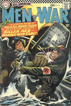 All-American Men of War 115 - Deliver One Enemy Ace - - Handle With Care