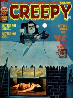 Creepy 59 - SPECIAL GIANT CHRISTMAS HORROR ISSUE WITH COLOR!