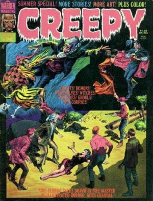 Creepy 74 - NINE CLASSIC TALES DRAWN BY THE MASTER OF ILLUSTRATED HORROR...