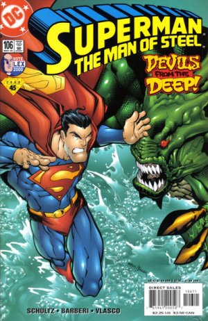 couverture, jaquette Superman - The Man of Steel 106  - Under the WaterfrontIssues V1 (1991 - 2003) (DC Comics) Comics
