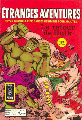 Etranges Aventures 36 - Le retour de Hulk
