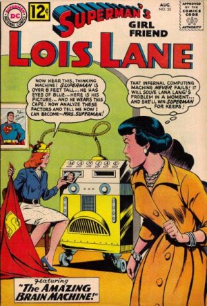 Superman's Girl Friend, Lois Lane 35 - The Amazing Brain Machine!
