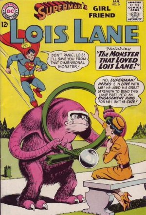 Superman's Girl Friend, Lois Lane 54 - The Monster That Loved Lois Lane!