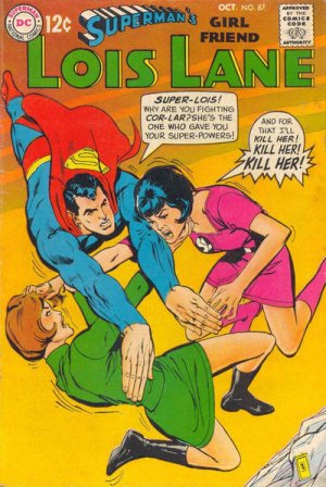 Superman's Girl Friend, Lois Lane 87 - Feud Of The Super-Femmes