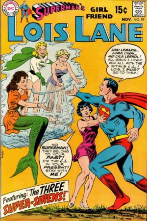 Superman's Girl Friend, Lois Lane 97 - The Three Super-Sirens!