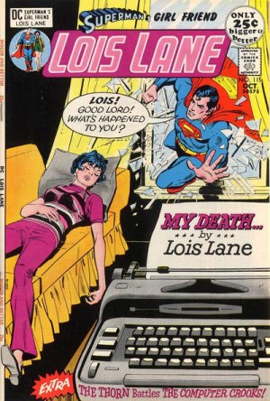 Superman's Girl Friend, Lois Lane 115 - My Death... By Lois Lane