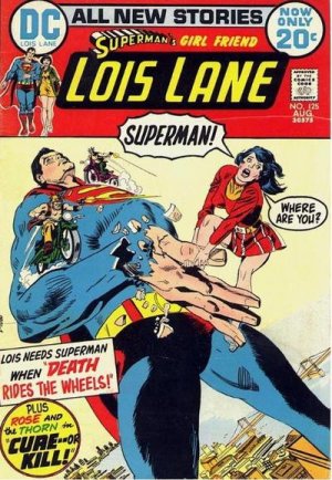 Superman's Girl Friend, Lois Lane 125 - Death Rides The Wheels!