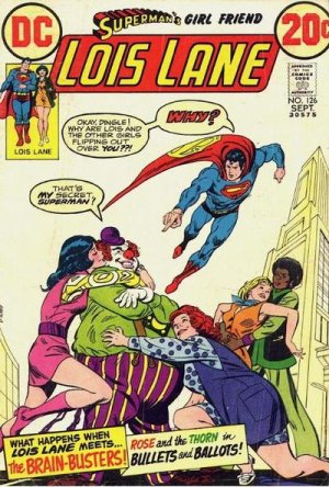 Superman's Girl Friend, Lois Lane 126 - The Brain Busters