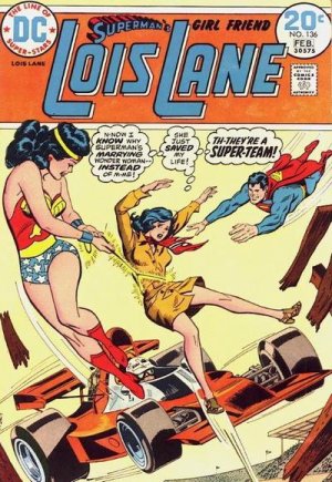 Superman's Girl Friend, Lois Lane 136 - Wonder Woman  Mrs. Superman