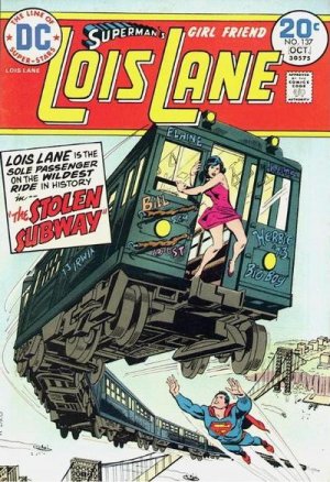 Superman's Girl Friend, Lois Lane 137 - The Stolen Subway!