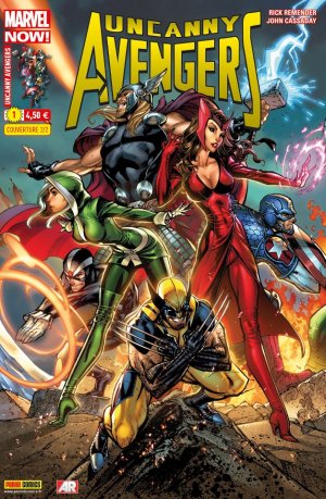 Uncanny Avengers 1 - Couverture 2/2 par J.S. Campbell