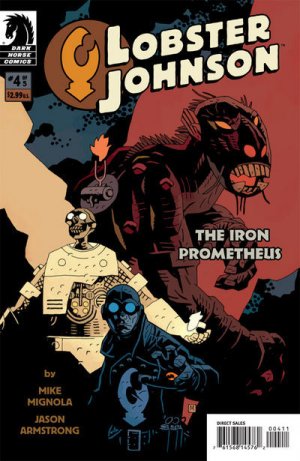 Lobster Johnson - The Iron Prometheus # 4 Issues