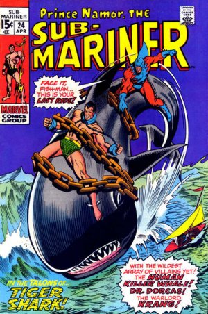 Sub-Mariner 24 - The lady and the Tiger Shark!